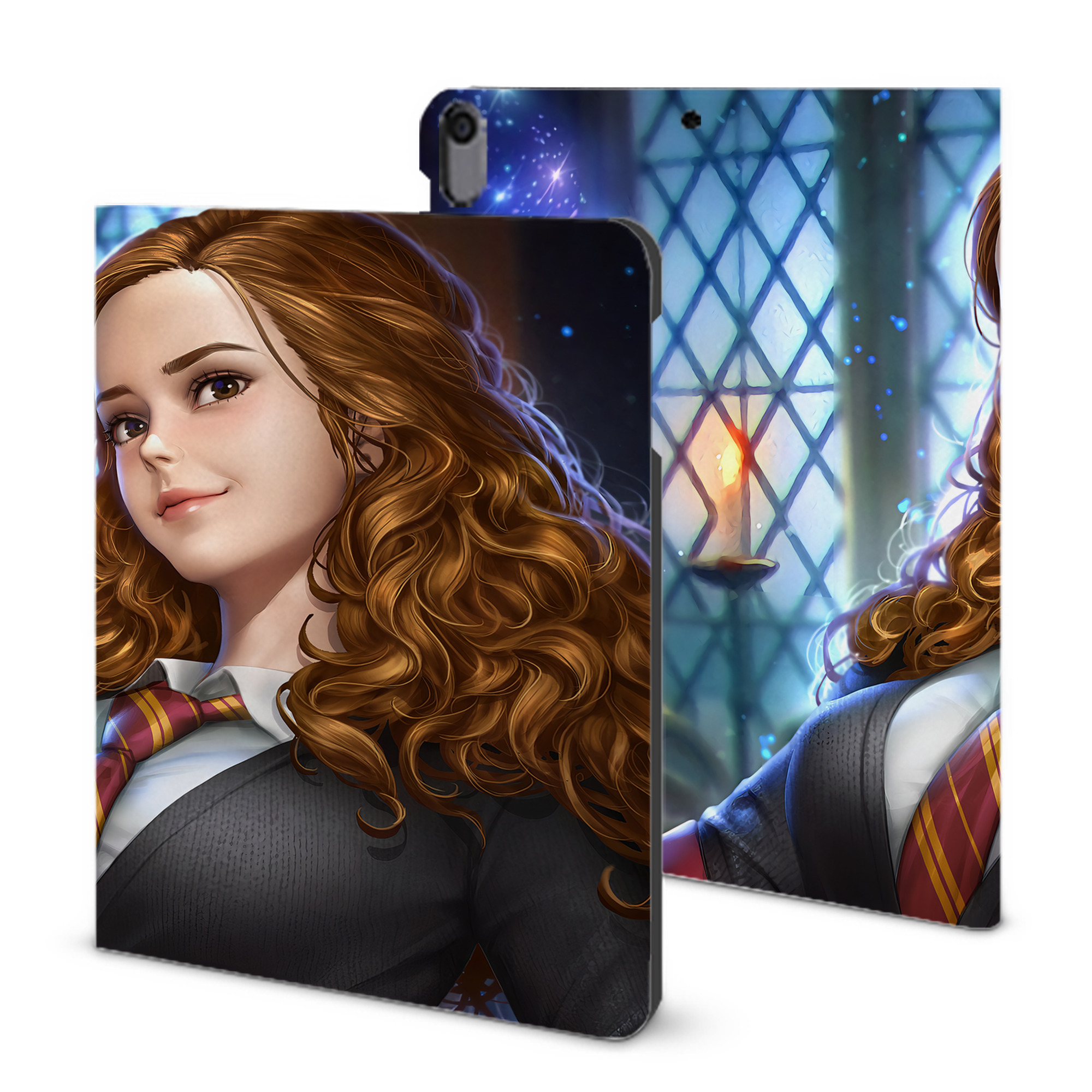 （画像用） Harry Potter ハリー・ポッターシリーズ IPad ケース ブック型 PUレザー TPU 耐衝撃 軽量 薄型 ペン収納なし 全面保護 IPad 各モデル対応